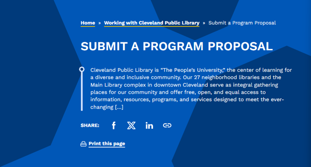 CPL program proposal form.