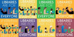 Libraries are for everyone illustration 