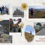 Travel photo collage.