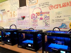 3D printers @ Harold Washington Library Center, Chicago Public Library