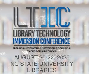 New Conference: Library Technology Immersion Conference