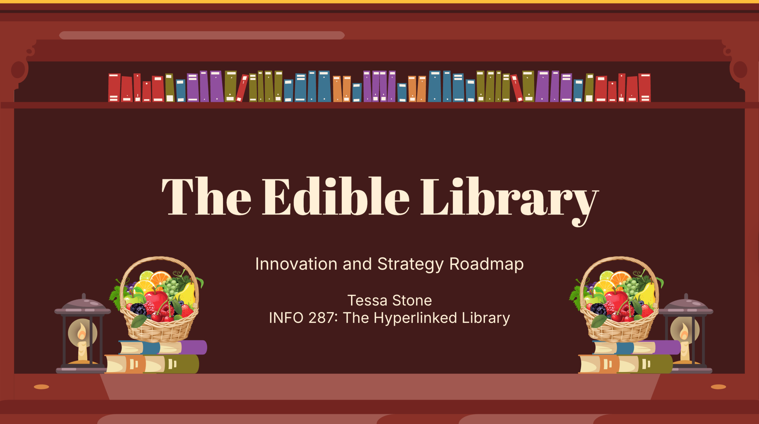 The Edible Library (Innovation Strategy and Roadmap)