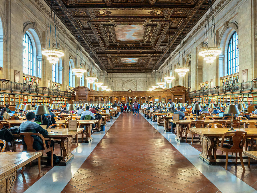 The Reading Room at the New York Public Library