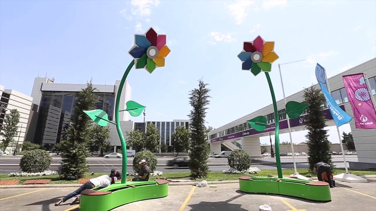 Solar Flower Charging Stations (IDEA)
