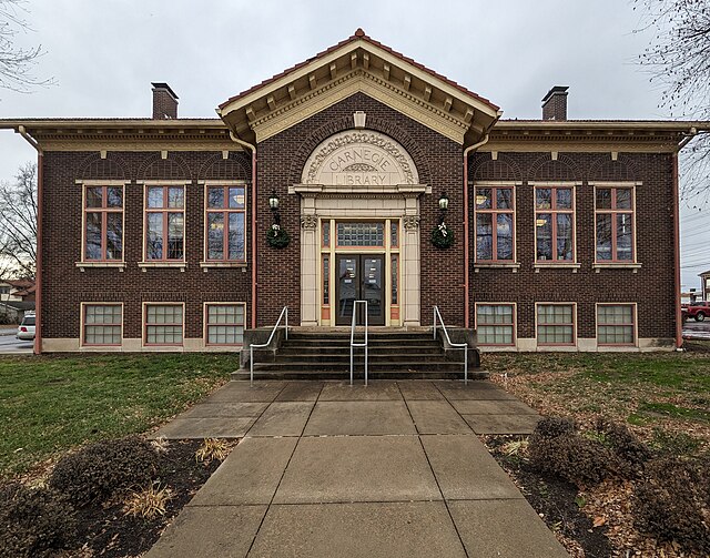 Carnegie Library in Marion, Illinois