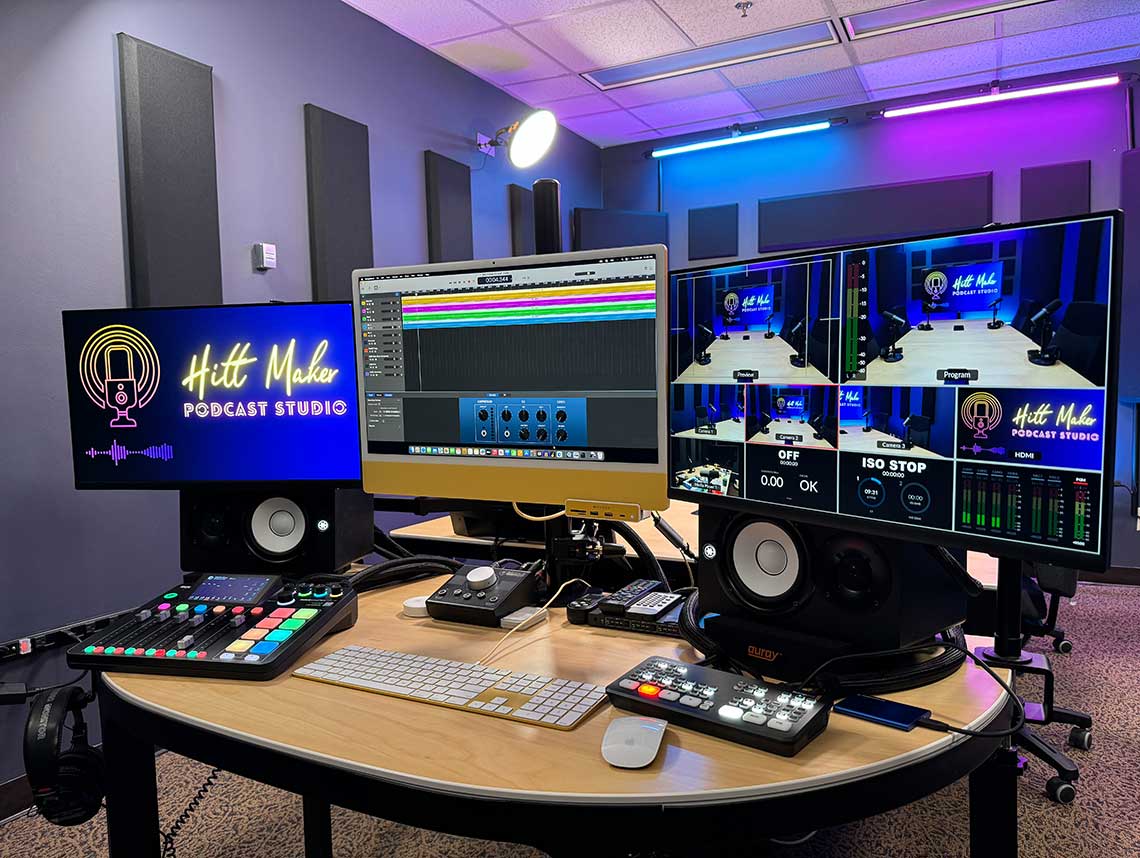 Inspiration: UCF Hitt Maker Podcast Studio