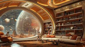 Space Aged Library